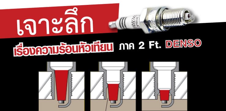 เจาะลึกเรื่องค่าความร้อนหัวเทียน ภาค 2 Ft. DENSO
