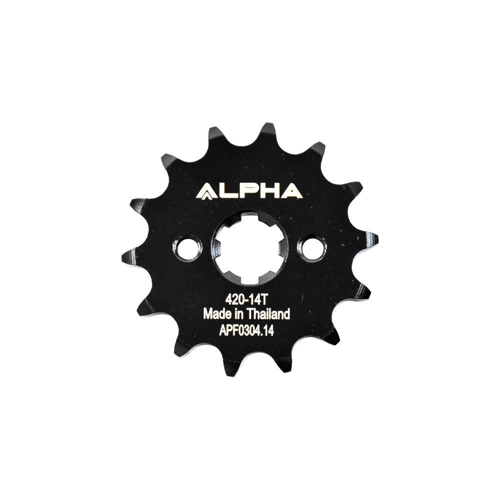 APF0304.14 APF0304.14 สเตอร์หน้า ALPHA 14 ฟัน เบอร์โซ่ 420