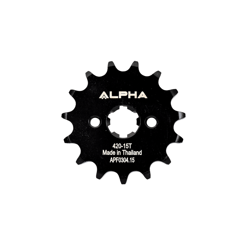 APF0304.15 APF0304.15 สเตอร์หน้า ALPHA 15 ฟัน เบอร์โซ่ 420