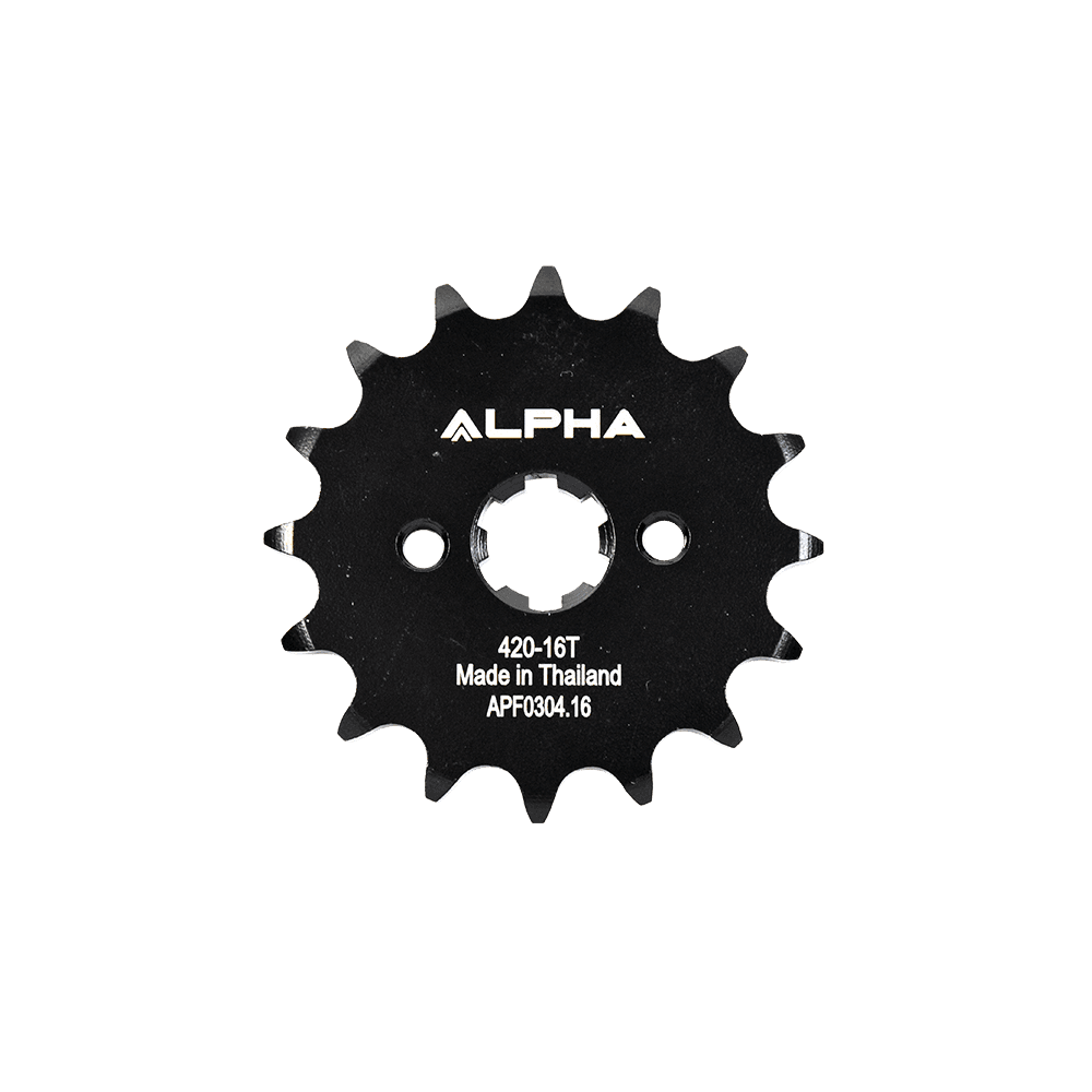 APF0304.16 APF0304.16 สเตอร์หน้า ALPHA 16 ฟัน เบอร์โซ่ 420