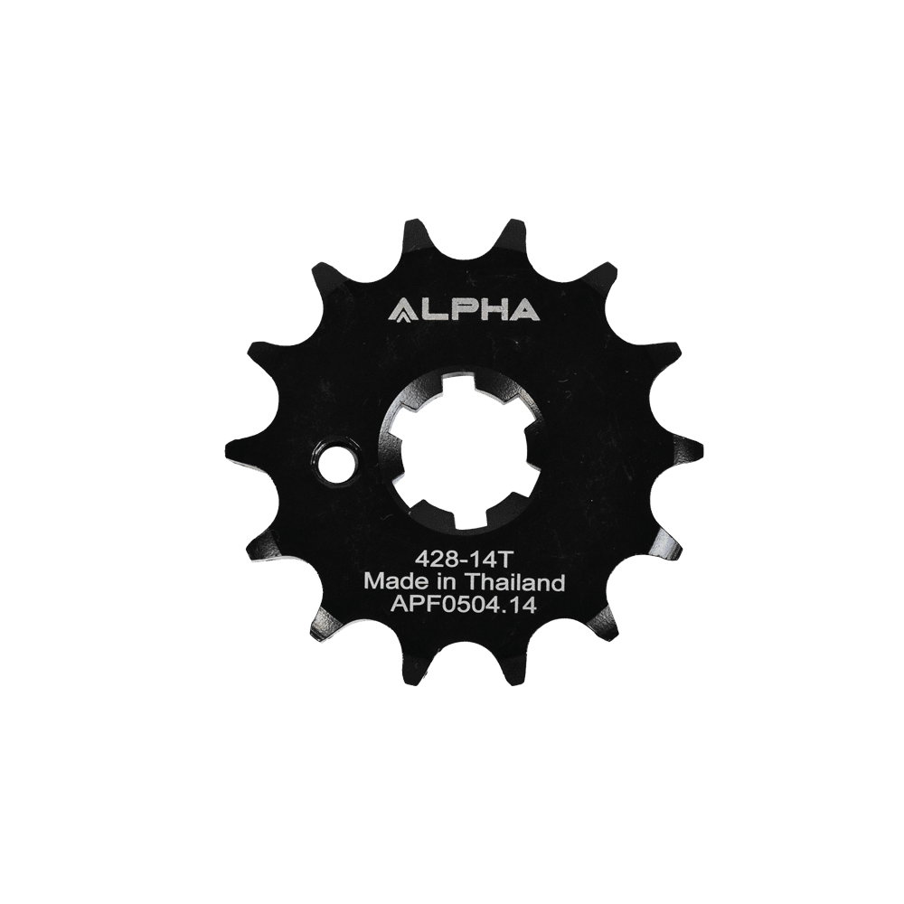 APF0504.14 APF0504.14 สเตอร์หน้า ALPHA 14 ฟัน เบอร์โซ่ 428