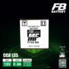 FB แบตเตอรี่ High Performance Maintenance Free แบตแห้ง FTX9-BS 12V 8Ah ใช้สำหรับมอเตอร์ไซค์บิ๊กไบค์ Z250 Z300 Ninja300 Ninja250 TNT300 Z800 Duke200