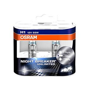 OSRAM H1 ไฟหน้า Night Breaker Unlimited