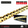 โซ่ JOMTHAI ASAHI X-ring 520-120 ข้อ สีทอง-ทอง [ 520-120-ASMX-GG ]
