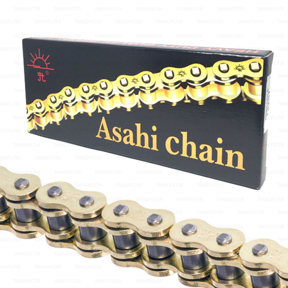 โซ่ JT Asahi X-ring 525 x 120ข้อ สีทอง-ทอง