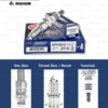 หัวเทียน NGK BPR5EIX-11 ขั้ว Iridium (1 หัว) - Made in Japan