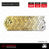 โซ่ JOMTHAI ASAHI X-ring 428-136 ข้อ สีทอง-ทอง