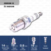 หัวเทียน NGK BKR9EIX ขั้ว Iridium (1 หัว) - Made in Japan