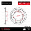Jomthai สเตอร์หลัง แต่งสีดำ 43 ฟัน ใช้สำหรับมอเตอร์ไซค์ Honda CB500X / CBR500R [ JTR1316 ]