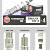 NGK หัวเทียน Ruthenium HX ขั้ว Ruthenium TR6AHX ใช้สำหรับรถ Chevrolet Corvette , Ford Focus - Made in Japan