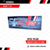 YSS โช๊คแก๊ส DTG PLUS ใช้อัพเกรดสำหรับ Honda Wave110i 【 RB220-320T-61-85P】