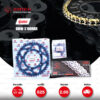 JOMTHAI ชุดโซ่สเตอร์ โซ่ ZX-ring (ZSMX) สีทอง และ สเตอร์สีดำ ใช้สำหรับมอเตอร์ไซค์ BMW S1000RR ปี 2012-2018 [17/45]