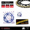 JOMTHAI ชุดโซ่สเตอร์ โซ่ ZX-ring (ZSMX) สีทอง และ สเตอร์สีดำ ใช้สำหรับมอเตอร์ไซค์ Suzuki GSX-R1300 Hayabusa 2008-2018 [18/43]