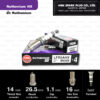 NGK หัวเทียน Ruthenium HX ขั้ว Ruthenium LFR5AHX ใช้สำหรับรถ Nissan Teana 2.3L ( ใช้อัพเกรด LFR5AIX-11 ตรงรุ่น ) - Made in Japan