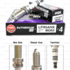 NGK หัวเทียน Ruthenium HX ขั้ว Ruthenium LFR5AHX ใช้สำหรับรถ Nissan Teana 2.3L ( ใช้อัพเกรด LFR5AIX-11 ตรงรุ่น ) - Made in Japan
