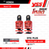 YSS โช๊คแก๊ส DTG PLUS WAVE โหลด ใช้อัพเกรดสำหรับ Honda Wave110i【 RB220-280T-46-85P 】 โช๊คคู่หลังสปริงแดง [ โช๊ค YSS แท้ 100% พร้อมประกันศูนย์ 6 เดือน ]