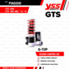 YSS โช๊คแก๊สหน้าและหลัง ใช้สำหรับ Vespa GTS 【 VU302-240TRC-03 】,【 TZ302-340TR 】 โช๊คหน้าสปริงแดง / โช๊คหลังสปริงแดง [ โช๊ค YSS แท้ 100% พร้อมประกันศูนย์ 2 ปี ]