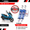 YSS โช๊คแก๊ส G-Plus ใช้อัพเกรดสำหรับ Honda PCX 150 '14-'17【 TC302-310TL-09-6 】 โช๊คคู่หลัง สปริงฟ้า/กระบอกเงิน [ โช๊ค YSS แท้ 100% พร้อมประกันศูนย์ 6 เดือน ]