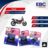 EBC ชุดผ้าเบรคหน้า-หลัง รุ่น Organic ใช้สำหรับรถ Ducati รุ่น M795 / M796 / 848 Streetfighter [ FA244-FA244-FA266 ]