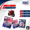 EBC ชุดผ้าเบรคหน้า-หลัง รุ่น Sintered HH ใช้สำหรับรถ Ducati รุ่น 899 Panigale / 959 Panigale [ FA630HH-FA630HH-SFA266HH ]