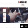 IPONE WHITE CHAIN LUBE สเปร์หล่อลื่นโซ่ เคลือบโซ่แต่งสีขาว