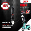 YSS โช๊คแก๊สหน้าและหลัง ใช้สำหรับ Vespa LX 125 / LX150【VK302-200T-03-888】,【OO302-280T-03-88】 โช๊คหน้าสปริงดำ / โช๊คหลังสปริงดำ [ โช๊ค YSS แท้ 100% พร้อมประกันศูนย์ 1 ปี ]