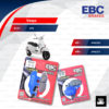 EBC ชุดผ้าเบรคหน้า-หลัง รุ่น Carbon Scooter ใช้สำหรับรถ Vespa GTS [ SFAC353-SFAC321 ]