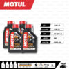 MOTUL 7100 4T [ 15w-50 ] Synthetic ® Ester technology น้ำมันเครื่องสังเคราะห์ 100% บรรจุ 1 ลิตร