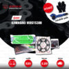 JOMTHAI ชุดโซ่-สเตอร์ Pro Series โซ่ X-ring (ASMX) สีเขียว และ สเตอร์สีดำ ใช้สำหรับมอเตอร์ไซค์ Kawasaki Versys300 [14/46]