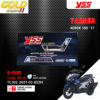 YSS โช๊คแก๊ส G-PLUS / Gold Edition โฉมใหม่ล่าสุด ใช้อัพเกรดสำหรับ Yamaha Aerox 155【 TC302-305T-02-853N 】 [ โช๊คมอเตอร์ไซค์ YSS แท้ ประกันโรงงาน 6 เดือน ]