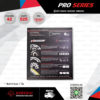JOMTHAI สเตอร์หลัง Pro Series แต่งสีดำ 42 ฟัน ใช้สำหรับ CB650F CBR650