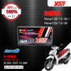 YSS โช๊คแก๊ส G-SERIES ใช้อัพเกรดสำหรับ Honda Wave110i / Wave125i ปี 2013-2020【 RC302-320T-76-889 】 [ โช๊คมอเตอร์ไซค์ YSS แท้ ประกันโรงงาน 1 ปี ]