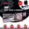 JOMTHAI ชุดโซ่-สเตอร์ Pro Series โซ่ X-ring สีดำหมุดทอง และ สเตอร์สีดำ ใช้สำหรับ KLX125 / KLX150 / D-tracker125 [14/47]