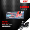 YSS โช๊คแก๊ส DTG PLUS ใช้อัพเกรดสำหรับมอเตอร์ไซค์ YAMAHA FIN 115 ปี 2018【 RB220-280T-47-85P 】 โช๊คคู่หลัง สปริงแดง [ โช๊ค YSS แท้ ประกันโรงงาน 6 เดือน ]