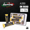 DOMINO MANOPOLE GRIP ปลอกแฮนด์ รุ่น A350 ใช้สำหรับรถมอเตอร์ไซค์ [ 1 คู่ ]