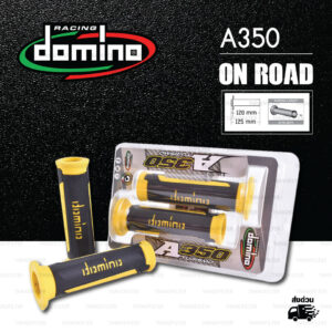 DOMINO MANOPOLE GRIP ปลอกแฮนด์ รุ่น A350 ใช้สำหรับรถมอเตอร์ไซค์ [ 1 คู่ ]