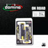 DOMINO MANOPOLE GRIP ปลอกแฮนด์ รุ่น A450 รุ่นใหม่ล่าสุด สีดำ-เหลือง ใช้สำหรับรถมอเตอร์ไซค์ [ 1 คู่ ]