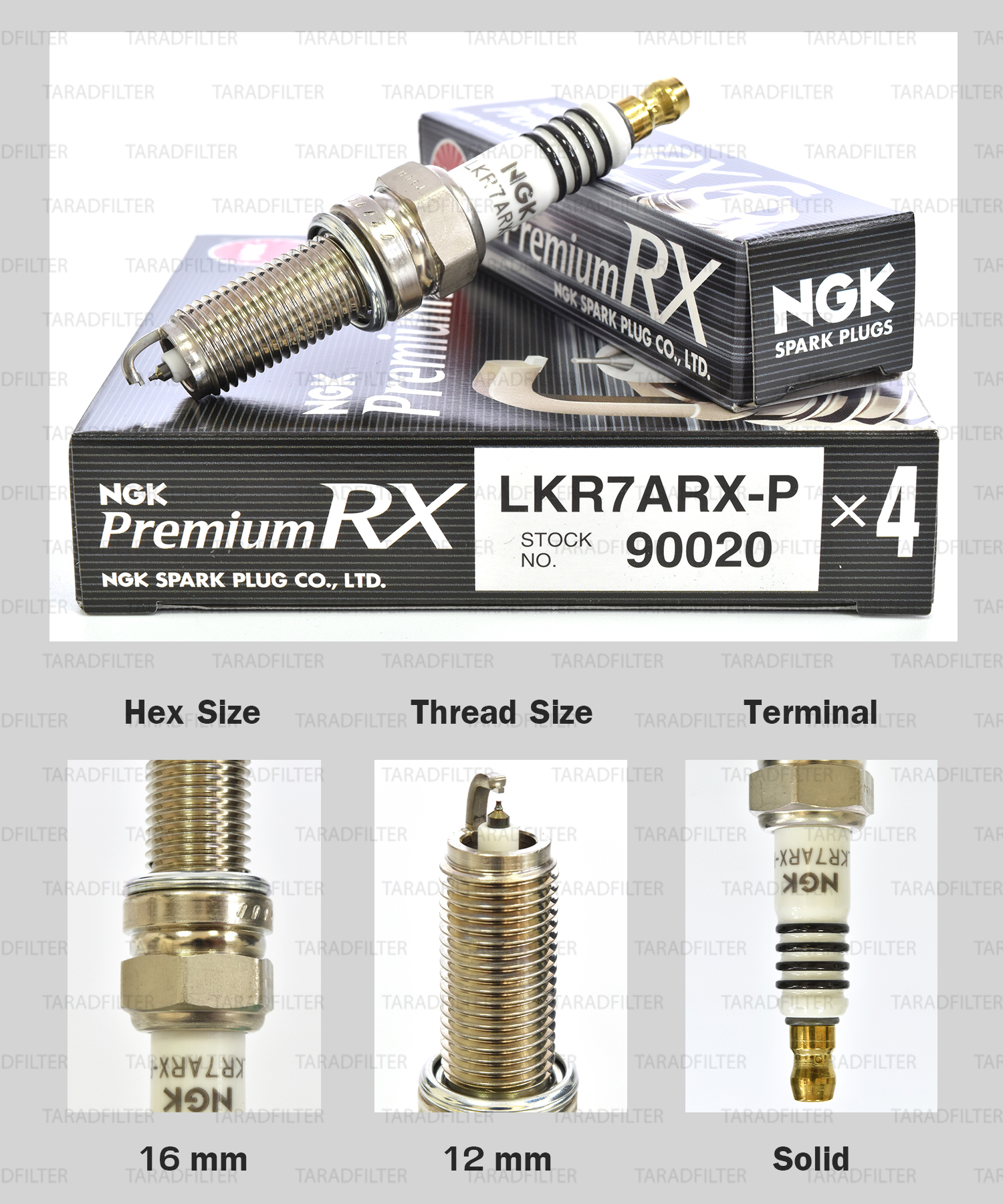 Ngk ห วเท ยน Premium Rx ข ว Ruthenium Lkr7arx P ใช อ พเกรด Ilzkr7b 11s Silzkr7c11s Made In Japan Taradfilter กรองเคร องบ กไบค ราคาส ง