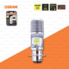 OSRAM หลอดไฟหน้ามอเตอร์ไซค์ LED รุ่น T19 สี GOLDEN YELLOW / 2,700 KELVIN P15d-25-1 [ 13.5V / 5/5.5W ] 7735YE