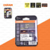 OSRAM หลอดไฟหน้ามอเตอร์ไซค์ LED รุ่น T19 สี GOLDEN YELLOW / 2,700 KELVIN P15d-25-1 [ 13.5V / 5/5.5W ] 7735YE