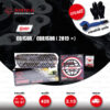 JOMTHAI ชุดเปลี่ยนโซ่-สเตอร์ โซ่ X-ring (ASMX) สีดำหมุดทอง และ สเตอร์สีดำ เปลี่ยนมอเตอร์ไซค์ Honda CB150R / CBR150R ปี 2019 ขึ้นไป [15/47]