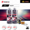 FULL RAZER ชุดถ่ายน้ำมันเครื่องสังเคราะห์100% IDEMITSU NANO PRO 4T [ 10w-40 ] พร้อมกรองเครื่อง ใช้สำหรับ มอเตอร์ไซค์ Kawasaki Ninja250R