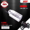 YSS โช๊คแก๊ส G-SPORT ใช้อัพเกรดสำหรับ HONDA CBR150R ปี 2019 ขึ้นไป 【 MX302-300TR-66-859 】 โช๊คเดี่ยวหลัง สปริงแดง/กระบอกเงิน [ โช๊ค YSS แท้ ประกันโรงงาน 1 ปี ]