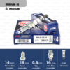 หัวเทียน NGK BKR7EIX ขั้ว Iridium (1 หัว) - Made in Japan
