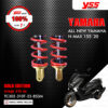 YSS โช๊คแก๊ส Gold Edition ใช้อัพเกรดสำหรับ YAMAHA NMAX155 ปี 2020 【 TC302-310T-23-853M 】 โช๊คคู่หลัง สปริงแดง/กระบอกทอง [ โช๊ค YSS แท้ ประกันโรงงาน 1 ปี ]