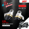 YSS โช๊คแก๊ส G-FIVE ใช้อัพเกรดสำหรับ Honda PCX150 ปี 2018-2020 【 TC302-350T-07-889GF 】 โช๊คคู่หลัง สปริงดำ [ โช๊ค YSS แท้ ประกันโรงงาน 1 ปี ]