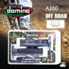 DOMINO MANOPOLE GRIP ปลอกแฮนด์ รุ่น A260 Off Road (ปลายปิด) สี เทา-Camo ใช้สำหรับรถมอเตอร์ไซค์ [ 1 คู่ ] แถมลวดพันแฮนด์