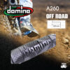 DOMINO MANOPOLE GRIP ปลอกแฮนด์ รุ่น A260 Off Road (ปลายปิด) สี เทา-Camo ใช้สำหรับรถมอเตอร์ไซค์ [ 1 คู่ ] แถมลวดพันแฮนด์