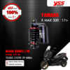 YSS โช๊คแก๊ส G-SPORT BLACK SERIES ใช้อัพเกรดสำหรับ Yamaha XMAX 300 รุ่นโหลดเตี้ยลง40mm【 TG302-310TR-29-888A 】[ โช๊ค YSS แท้ 100% พร้อมประกันศูนย์ 6 เดือน ]