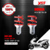 YSS โช๊คแก๊ส ECO LINE ใช้อัพเกรดสำหรับ HONDA PCX150 ปี 2018-2020 【 TE302-350T-07-85 】 โช๊คคู่ สปริงแดง [ โช๊ค YSS แท้ ประกันโรงงาน 1 ปี ]